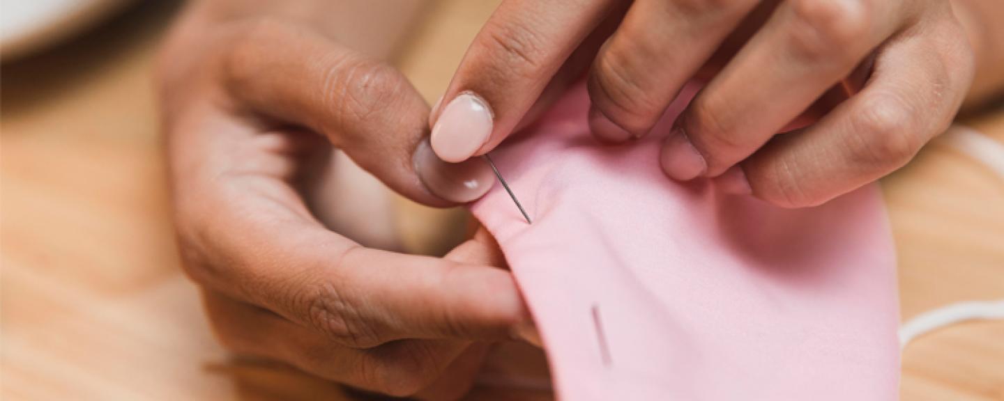 Person Sewing