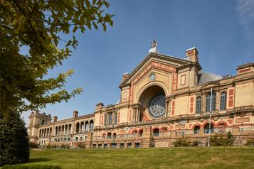 Alexandra Palace building closeup