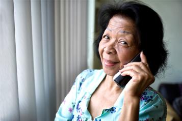 Woman on Phone Woman on Phone