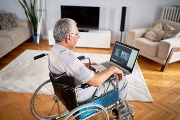 Disabled Wheelchair User Online