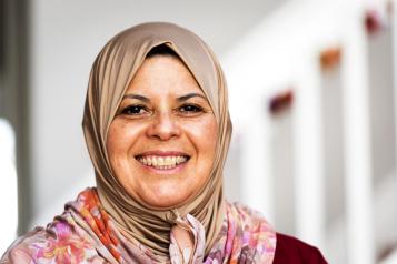 Smiling Muslim Woman