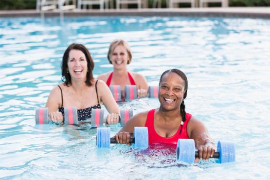 Water Aerobics Class